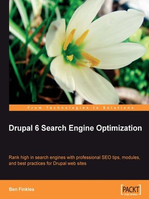 cover image of Drupal 6 Search Engine Optimization